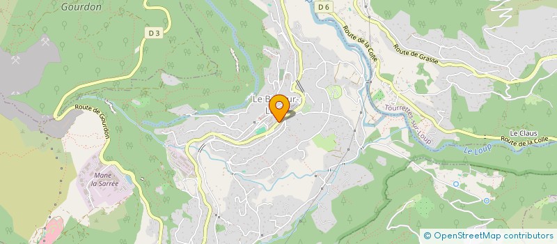 localisation de l'entreprise INDIVISION PERRERA ET DESOBLIN à LE BAR-SUR-LOUP