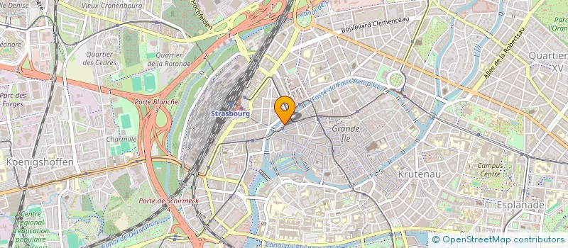 localisation de l'entreprise INDIVISION PERRIARD  STRASBOURG