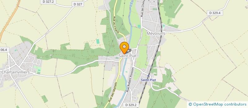 localisation de l'entreprise INDIVISION PERRIN à SAINT-PIAT