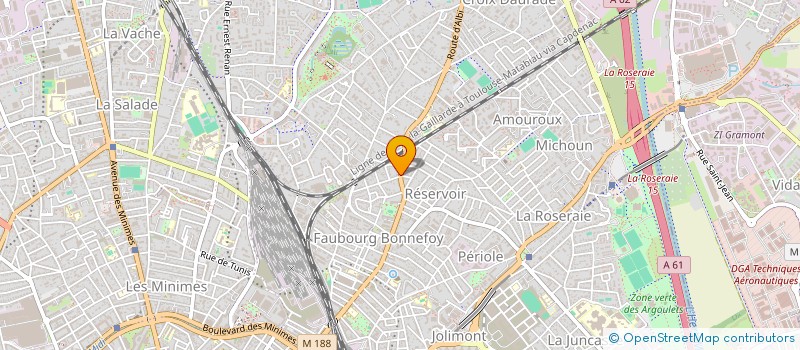 localisation de l'entreprise INDIVISION PERRIN/COLLIN à TOULOUSE