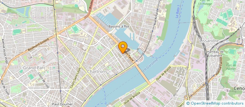 localisation de l'entreprise INDIVISION PERRIN ET MAHIEUX  BORDEAUX