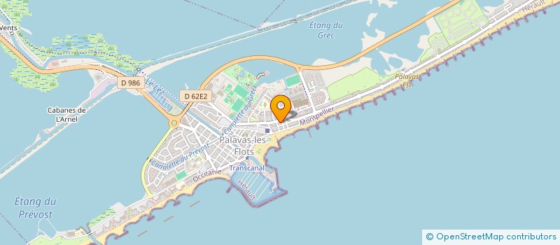 localisation de l'entreprise INDIVISION PERRIS à PALAVAS-LES-FLOTS