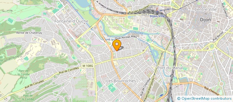 localisation de l'entreprise INDIVISION PERRONNEAU à DIJON