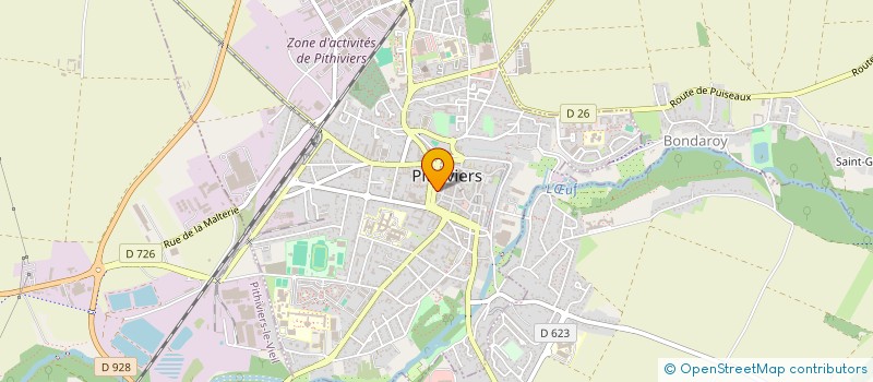 localisation de l'entreprise INDIVISION PERROT-MASSOT à PITHIVIERS