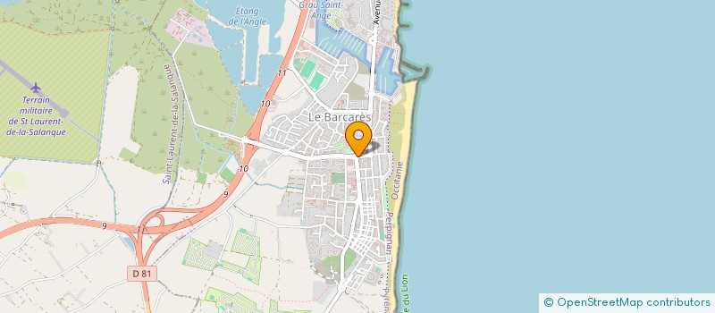 localisation de l'entreprise INDIVISION PESALOVO-MZOURI  LE BARCARES