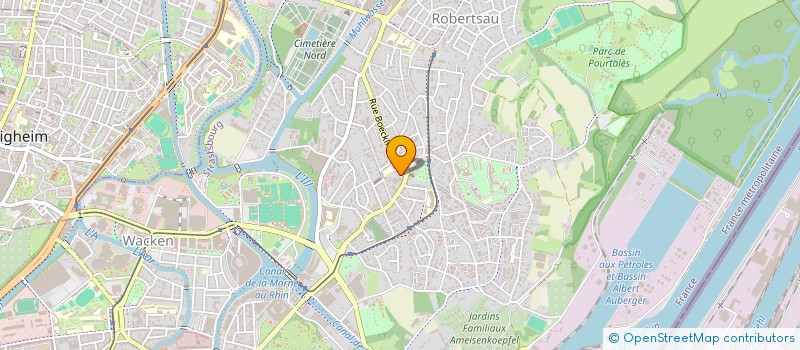 localisation de l'entreprise INDIVISION PETERS FRANCK  STRASBOURG