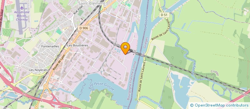 localisation de l'entreprise INDIVISION PETIT  MACON