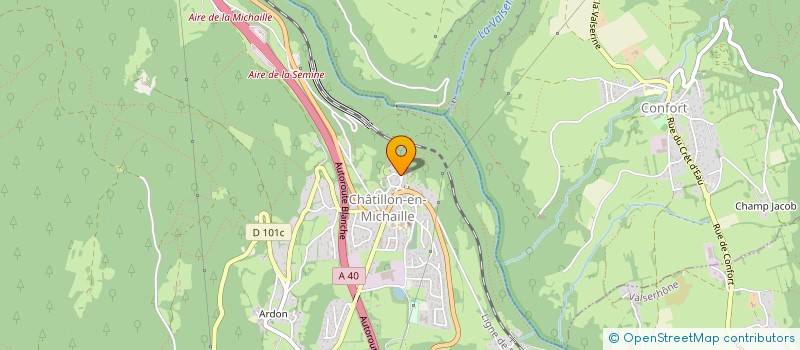 localisation de l'entreprise INDIVISION PETIT / BREUIL à VALSERHONE