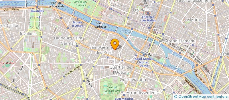 localisation de l'entreprise INDIVISION PETIT COLLOT  PARIS