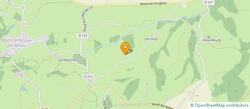 localisation de l'entreprise INDIVISION PETITEL SENG  MONTCOMBROUX-LES-MINES