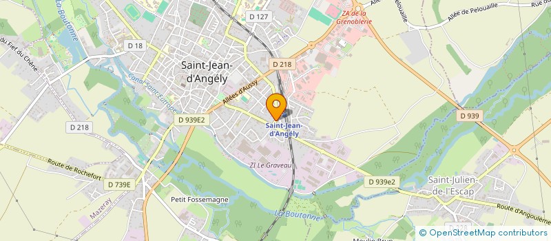 localisation de l'entreprise INDIVISION PETITFILS MARCEL  SAINT-JEAN-D'ANGELY