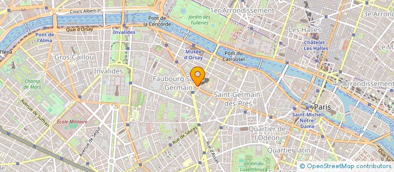 localisation de l'entreprise INDIVISION PETITOT PIERRE  PARIS