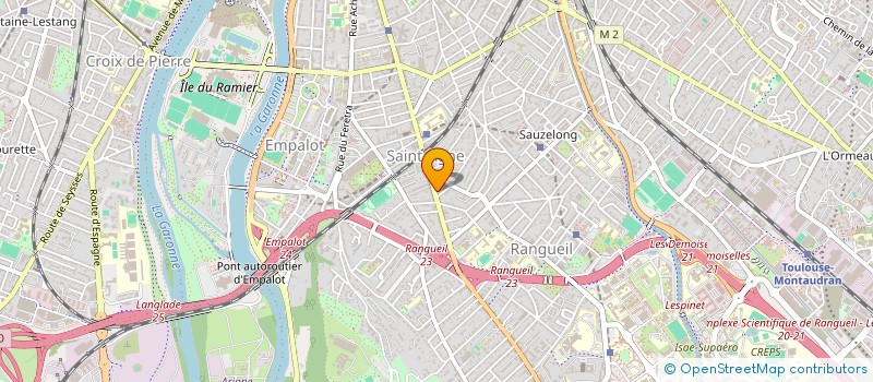 localisation de l'entreprise INDIVISION PETTON ET VICENTE  TOULOUSE