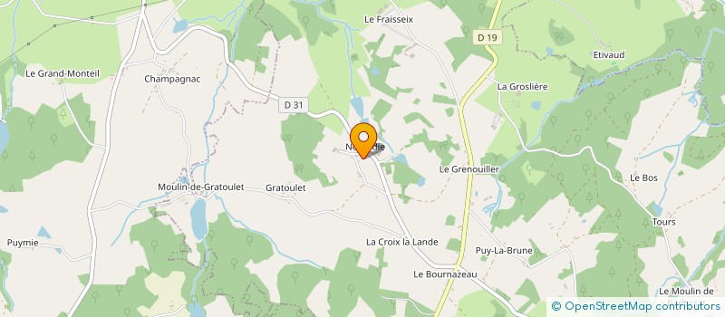 localisation de l'entreprise INDIVISION PEYROUT à CHATEAU-CHERVIX