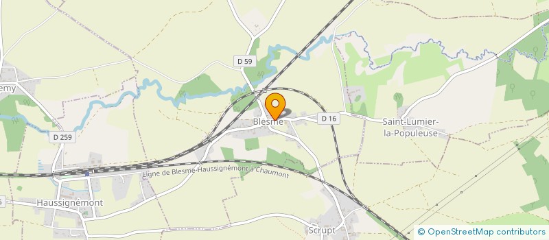 localisation de l'entreprise INDIVISION PFN  BLESME