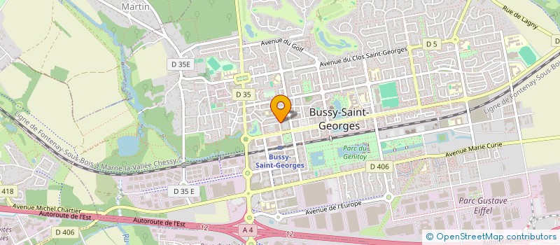 localisation de l'entreprise INDIVISION PHON  BUSSY-SAINT-GEORGES