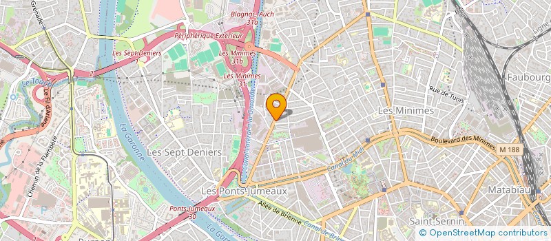 localisation de l'entreprise INDIVISION PIAULT THERY  TOULOUSE