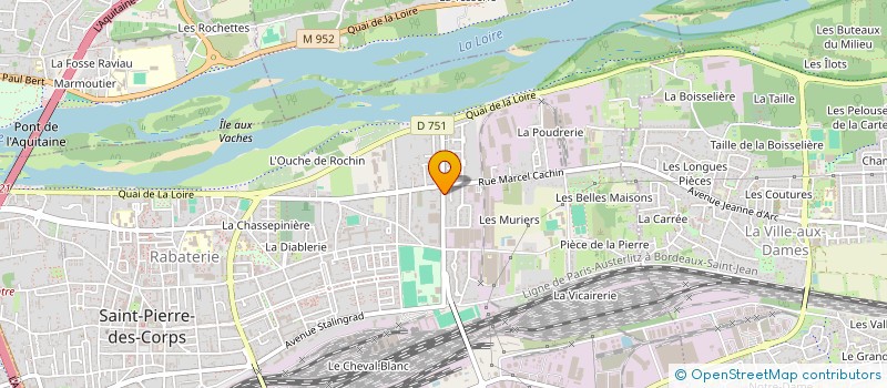 localisation de l'entreprise INDIVISION PICARD à SAINT-PIERRE-DES-CORPS