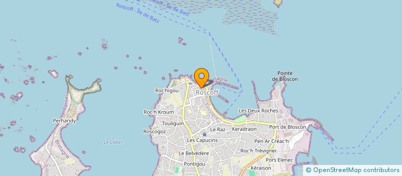 localisation de l'entreprise INDIVISION PICARD à ROSCOFF