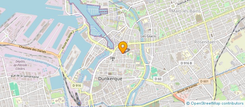 localisation de l'entreprise INDIVISION PICARD  DUNKERQUE