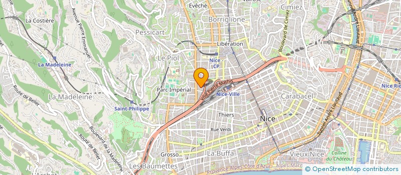 localisation de l'entreprise INDIVISION PICARD FLORIAN - BERTONI ANNABELLE  NICE