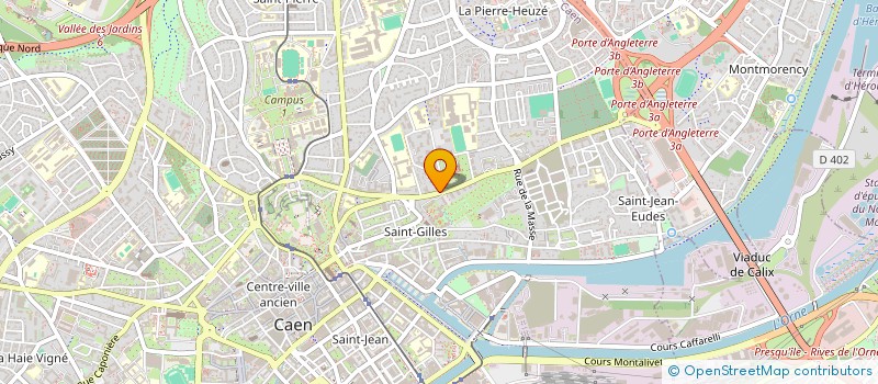 localisation de l'entreprise INDIVISION PICARD LOUIS  CAEN