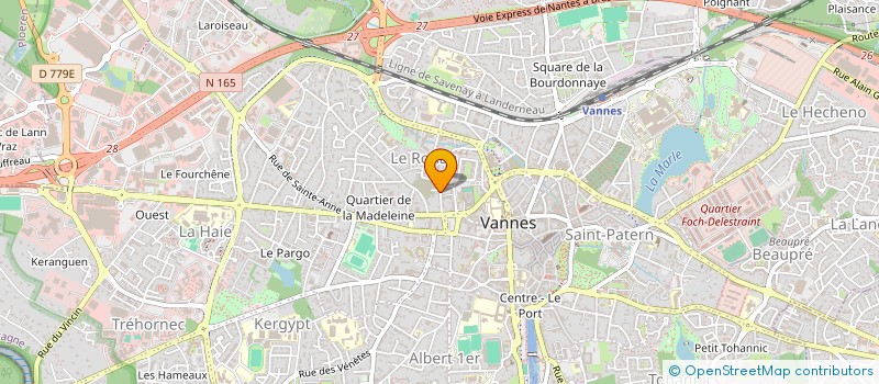 localisation de l'entreprise INDIVISION PICAUD à VANNES