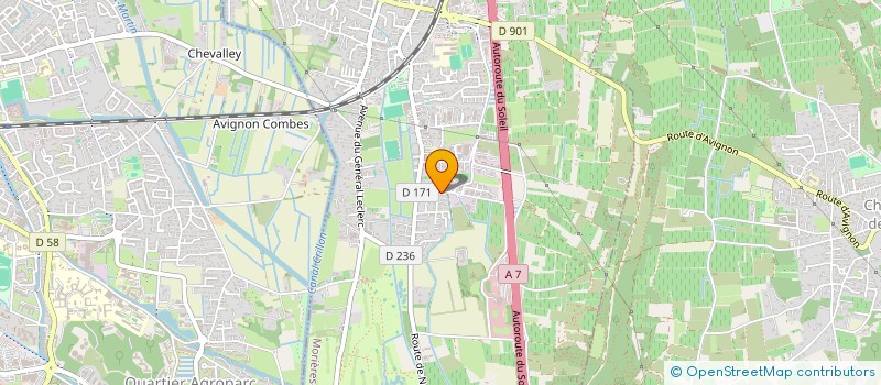 localisation de l'entreprise INDIVISION PICAZO JOSEPH ET PICAZO-SANTINO CELINE  MORIERES-LES-AVIGNON