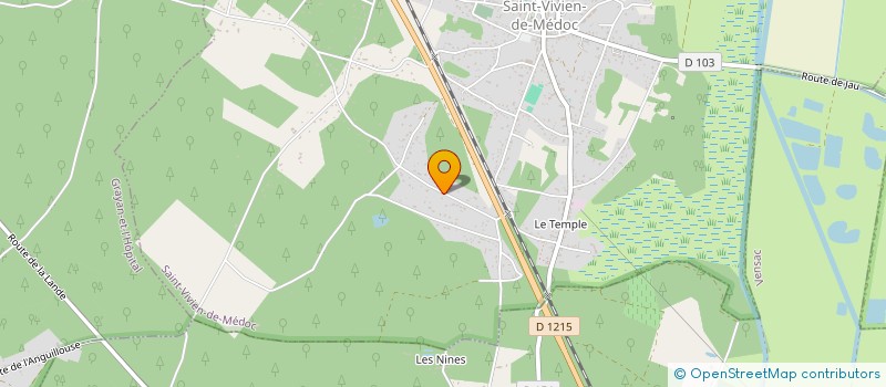 localisation de l'entreprise INDIVISION PICBAL  SAINT-VIVIEN-DE-MEDOC