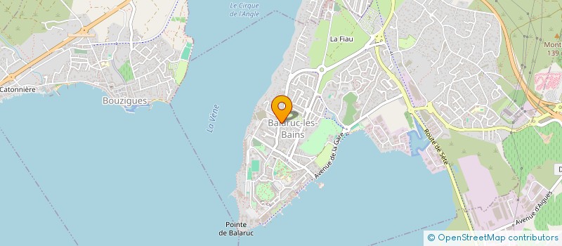 localisation de l'entreprise INDIVISION PICCOT-CREZOLLET DAVID / PICCOT-CREZOLLET KARINE  BALARUC-LES-BAINS