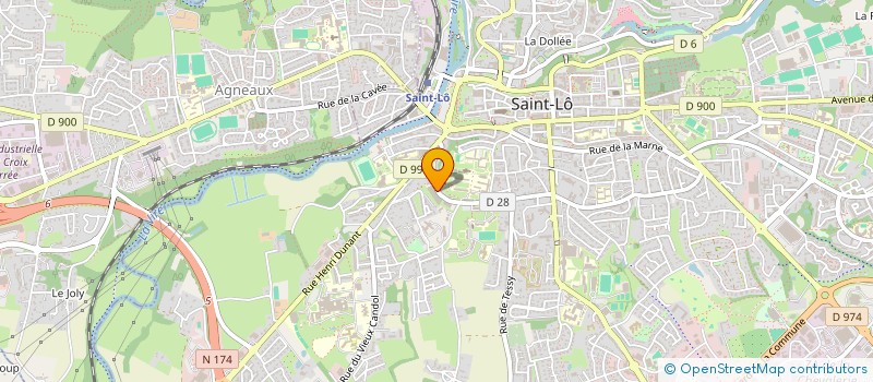 localisation de l'entreprise INDIVISION PICHARD LASSADE  SAINT-LO