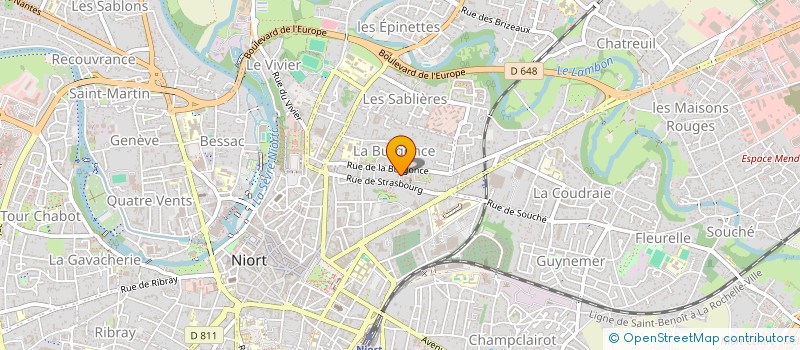 localisation de l'entreprise INDIVISION - PICHARDY MISBERT à NIORT