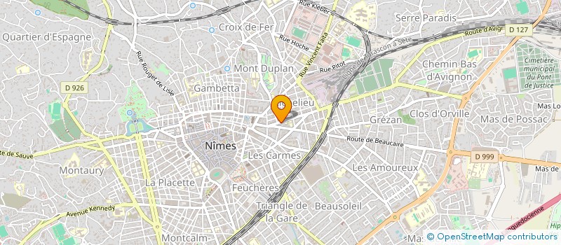 localisation de l'entreprise INDIVISION PICHERAL  NIMES