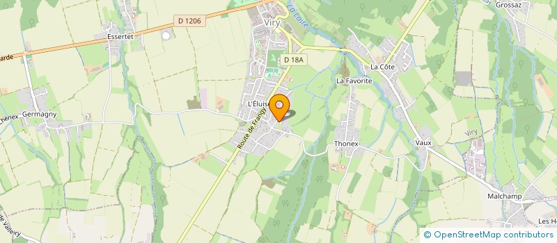 localisation de l'entreprise INDIVISION PICHLYK  VIRY