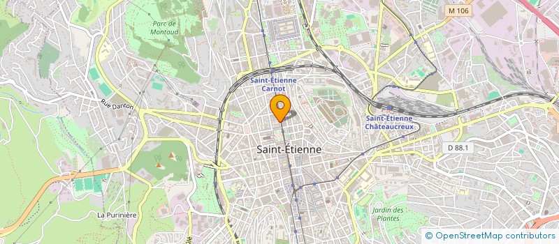 localisation de l'entreprise INDIVISION PICHOT BRIVADIS  SAINT-ETIENNE