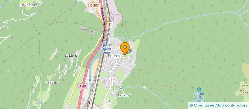 localisation de l'entreprise INDIVISION PICOLLET  EPIERRE