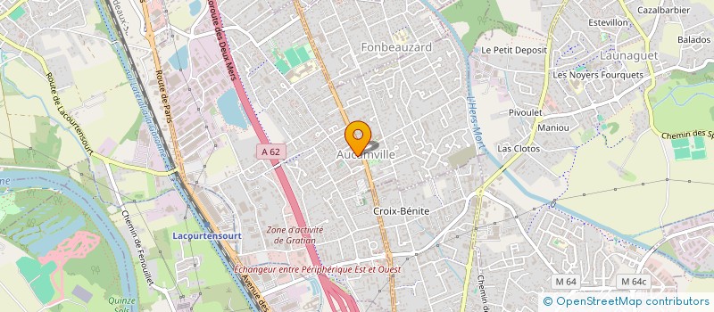 localisation de l'entreprise INDIVISION PIDOUX DURET  SAINT-ALBAN