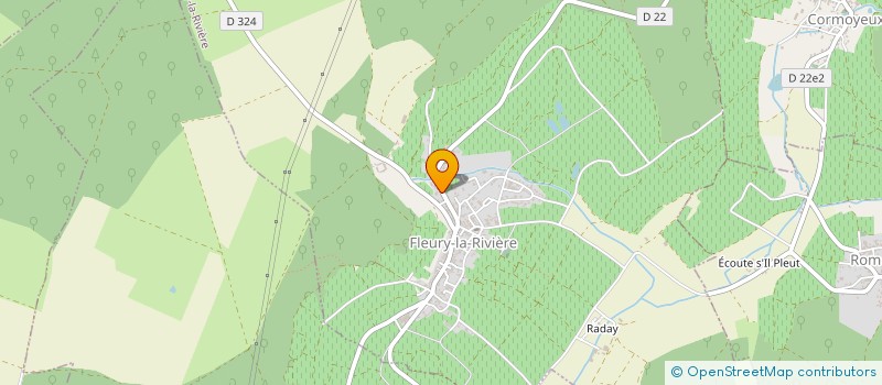 localisation de l'entreprise INDIVISION PIERRE DUBOIS  FLEURY-LA-RIVIERE