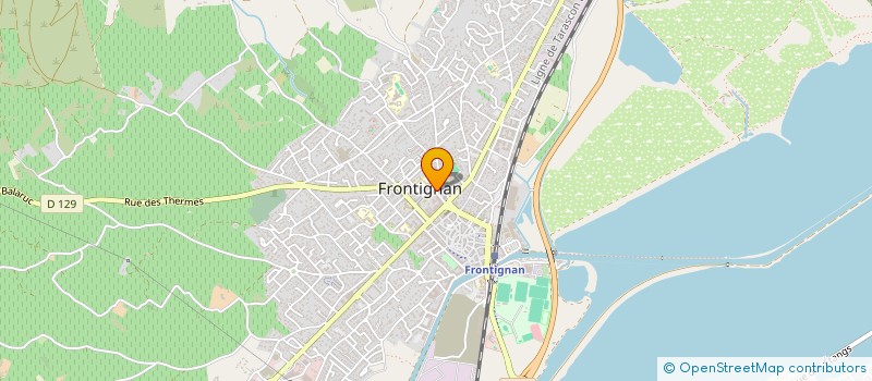 localisation de l'entreprise INDIVISION PIERRE ET MARC FORESTIER à FRONTIGNAN