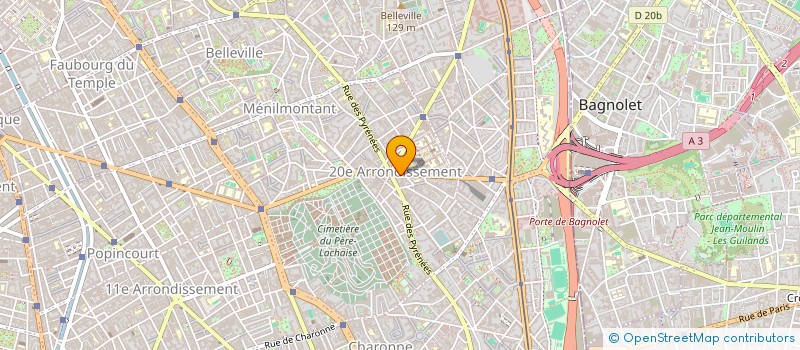 localisation de l'entreprise INDIVISION PIERRE ET ZOE CARRE  PARIS