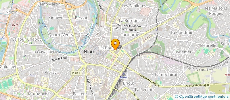 localisation de l'entreprise INDIVISION PIERRE MIRONNEAU  NIORT