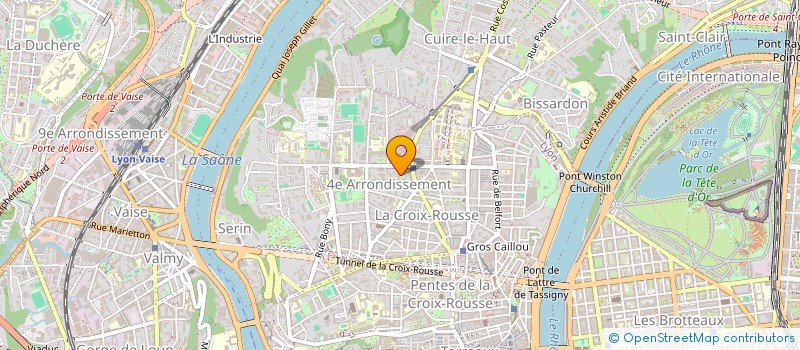 localisation de l'entreprise INDIVISION PIERRON  LYON