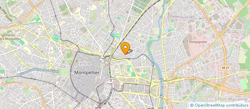 localisation de l'entreprise INDIVISION PIERRU - DUPUIS à MONTPELLIER