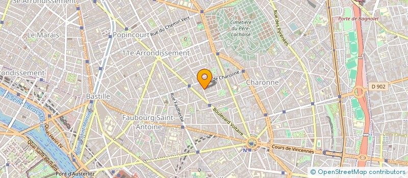 localisation de l'entreprise INDIVISION PIGELET  PARIS