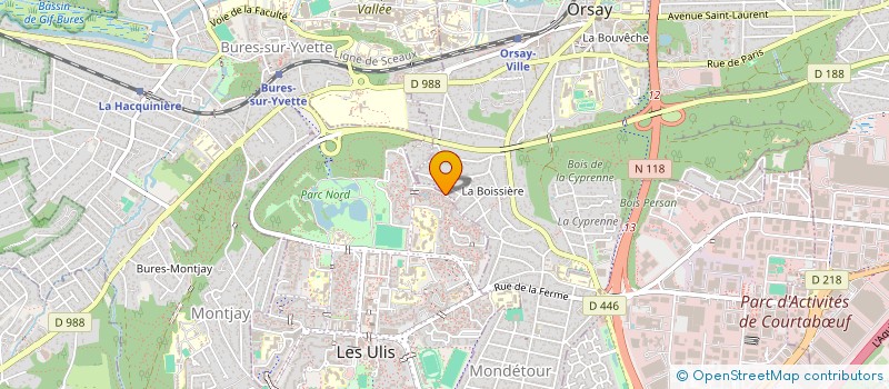 localisation de l'entreprise INDIVISION PIGNAUD à LES ULIS