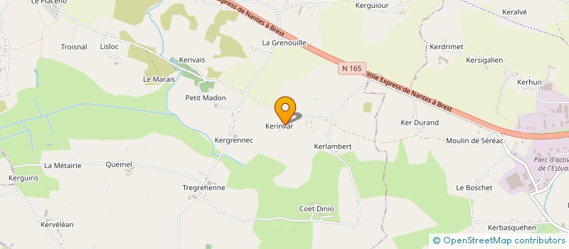 localisation de l'entreprise INDIVISION PIGOT JB ET L  ARZAL