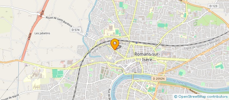 localisation de l'entreprise INDIVISION PIKAAR PELEY  ROMANS-SUR-ISERE