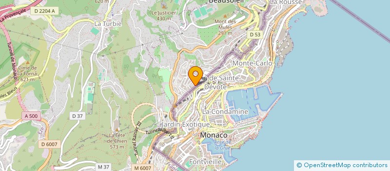 localisation de l'entreprise INDIVISION PILLON  BEAUSOLEIL