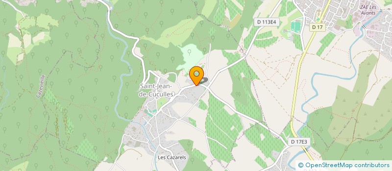 localisation de l'entreprise INDIVISION PILLON - PEREZ CASANOVA  SAINT-JEAN-DE-CUCULLES