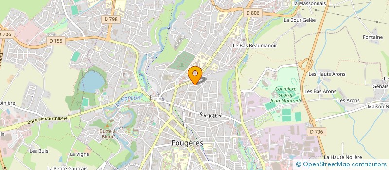 localisation de l'entreprise INDIVISION PILLOUD-LIPP  FOUGERES